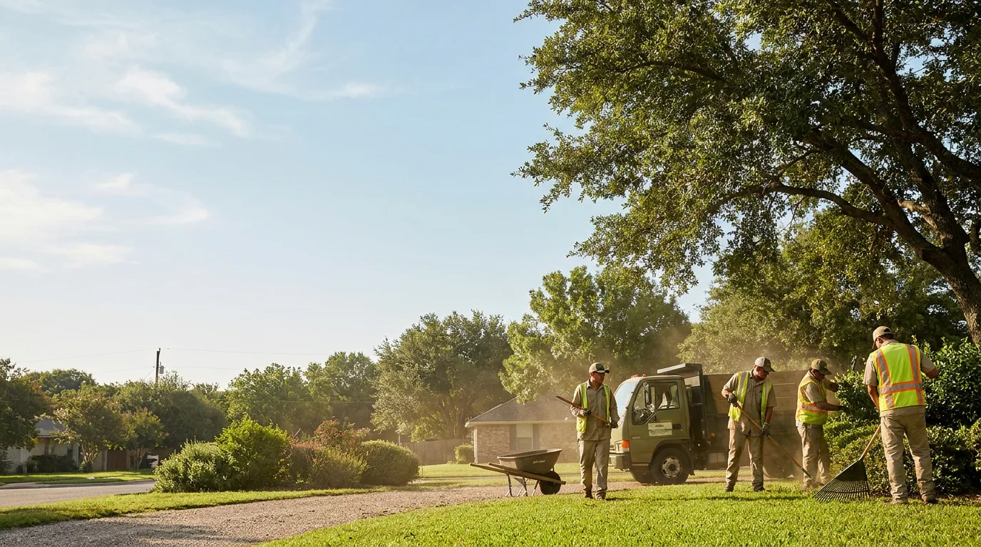 Landscaping in Round Mountain, TX near me